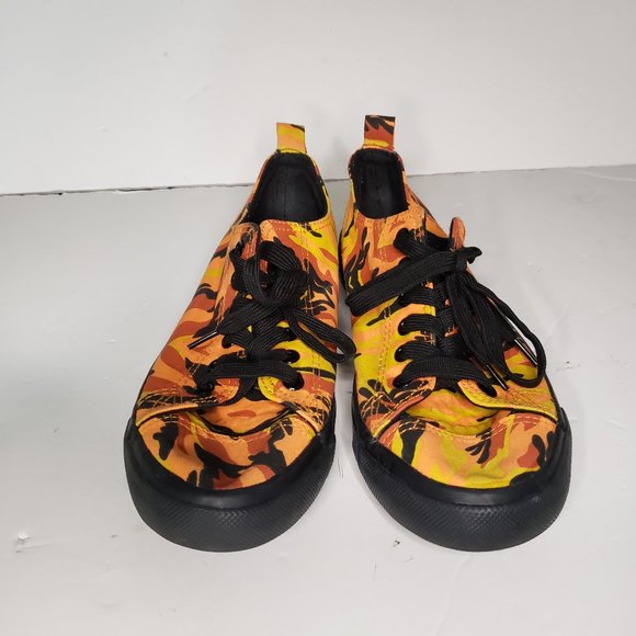 Free Choice by Elis sneaker Orange camo Womens 8.5 - Picture 1 of 5